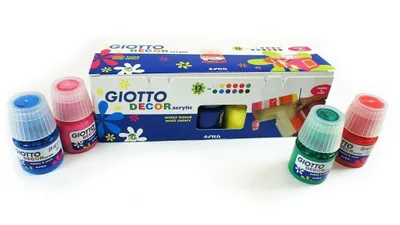 Immagine prodotto di Decor Colori acrilici 12 colori GIOTTO