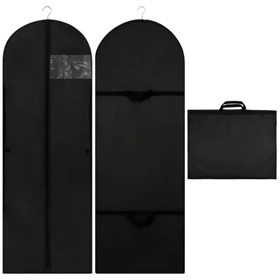 Image de Poche de rangement pour vêtements, imperméable, 100 x 60 cm, lot de 2, idéale pour les voyages