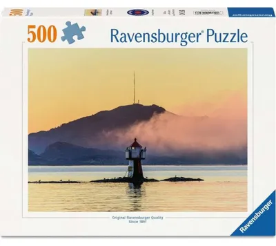 Produktbild von Ravensburger Puzzle 500 Teile: Norwegens Leuchtturm