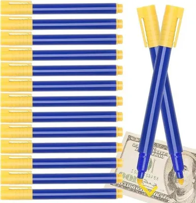 Immagine prodotto di Penne per il controllo delle banconote, 15 pezzi, controllo delle banconote, banconote false