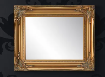 Spiegel Gold Wandspiegel Gold Mirror Golden Barock Baroque Antik Antique Goldrahmen Golden Frame