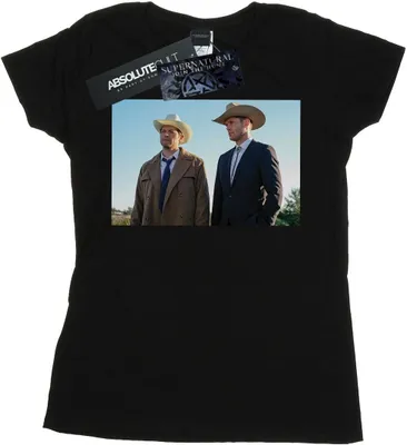 Produktbild von Supernatural - "Stetson Boys" T-Shirt für Damen BI50244 (L) (Schwarz)