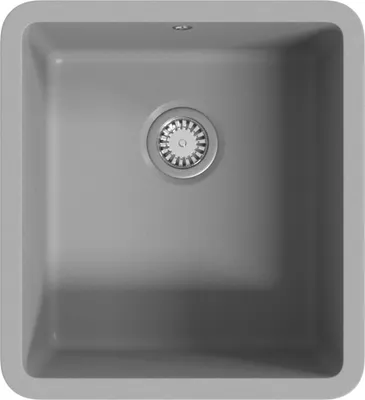 Produktbild von vidaXL Granitspüle Einzelbecken Grau