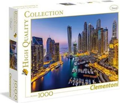Produktbild von Clementoni High Quality Collection Puzzle Dubai 1000 Teile Puzzel Stadt Skyline