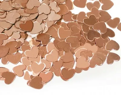 Zdjęcie produktu dla Confetti roségold Herzen