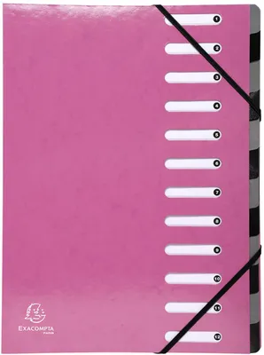 Immagine prodotto di EXACOMPTA Organizzatore Iderama 12 scomparti rosa