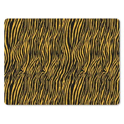 Produktbild von MuchoWow® Mauspad Mousepad Muster - Tigerdruck - Orange 23x19 cm - Mousepads - Maus Mat - Pad - Mausunterlage - Schreibtischunterlage - Mauspad