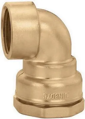 Produktbild von CA Winkel-Anschlussverschraubung IG 32 mm x 1Zoll IG für PE-Kunststoffrohr