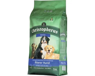 Image de Nourriture sèche pour chiens, Allco Christopherus chien âgé 4 kg