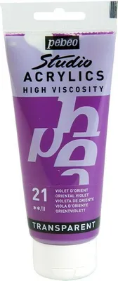 Produktbild von Transparente Acrylfarbe - Violett - 100 ml