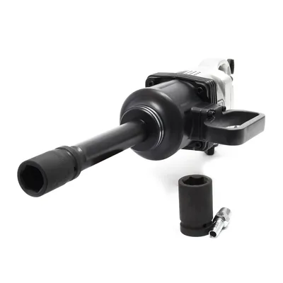 Produktbild von Wiltec Druckluft Schlagschrauber 25,4mm (1 Zoll) mit Stecknüssen & montierbaren Griff