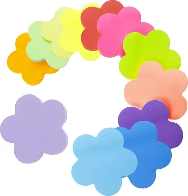 Image de Blocs-notes adhésifs, 12 paquets, très adhérents, format 60x60 mm, 600 feuilles par paquet, pour le bureau
