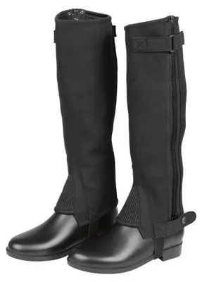 Produktbild von Covalliero Minichaps ClassicStretch Kinder schwarz, Größe:140