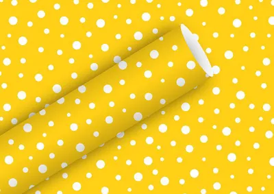 Produktbild von Braun & Company Geschenkpapier gelb 2 m x 70 cm