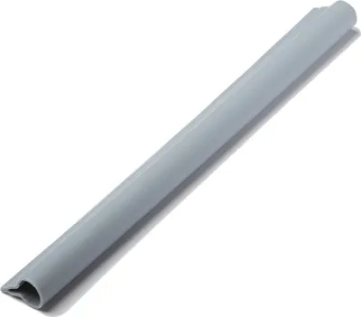 Produktbild von TAMS® 10 Stück Klemmschienen für Sichtschutzstreifen 19 cm Hellgrau