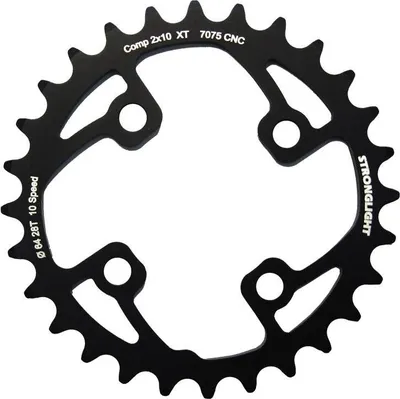 Produktbild von STRONGLIGHT 272710 Kettenblatt MTB Shimano 2x10 für XT FC M785 4-Arm innen 28(40/42) Z. (1 Stück)