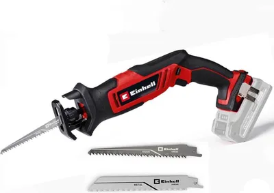 Produktbild von Einhell Akku-Säbelsäge TE-AP 18/13 Li-Solo 18V + 2 Sägeblätter