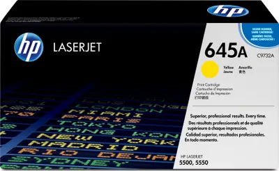 Produktbild von Original Toner für hp Color LaserJet 5500/5500DN gelb