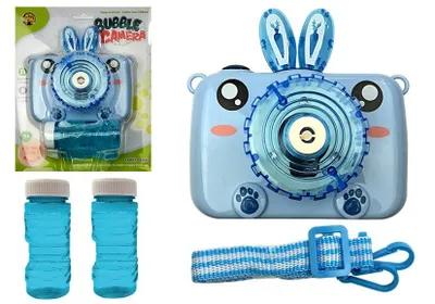 Obrázek produktu pro Přístroj na mýdlové bubliny na baterie Modrá