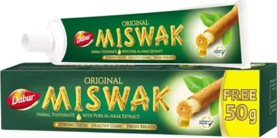 Image de Dentifrice aux herbes Miswak meswak 120 g DABUR