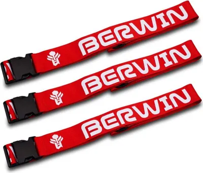 Produktbild von Berwin 3er Set Kofferband Rot MS-17169