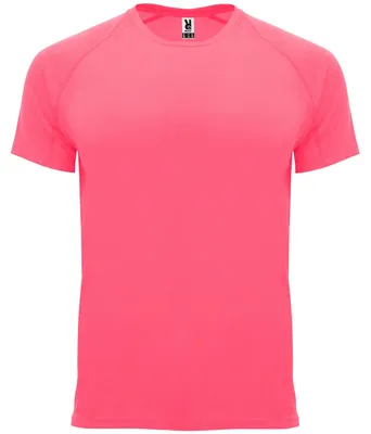 Image de Roly Sport - T-shirt « Bahrain » pour homme LT3648 (S) (rose fluo pour femme)