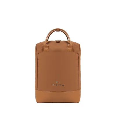 Productafbeelding van Monnq Backpack Navagio Schooltas 13 inch laptoprugzak Brown