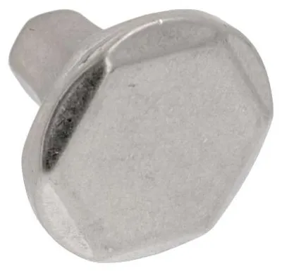 Immagine prodotto di Maniglia per mobili in zamak, diametro 30 mm, finitura nichel anticato
