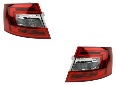Produktbild von kompatibel zu Skoda Octavia LED-Heckleuchte (5E) 11/12-02/17 Set links & rechts 5E5945111A 5E5945095A 5E5945112A 5E5945096A Johns