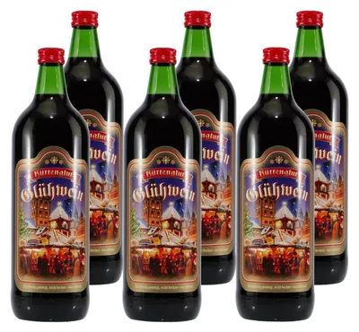 Produktbild von Hüttenglut Glühwein (6 x 1,0L)