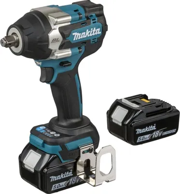 Immagine prodotto di Batteria Makita DTW700RTJ avvitatore a impulsi 1/2"Liion LXT 2x 18V/5.0Ah Makpac 2