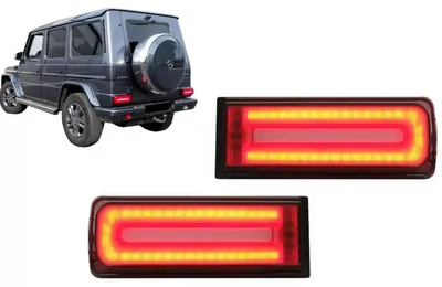 Produktbild von LED Rücklichter für Mercedes G-Klasse W463 08-17 Facelift 18 Look Dynamic.