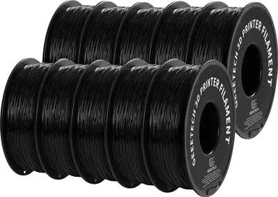 Obrázok produktu pre vlákno do 3D tlačiarne, materiál TPU, priemer 1,75 mm, čierne