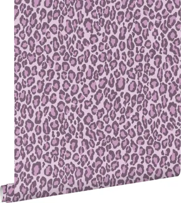 Produktbild von ESTAhome Tapete Leopardenmuster Violett 50 x 900 cm