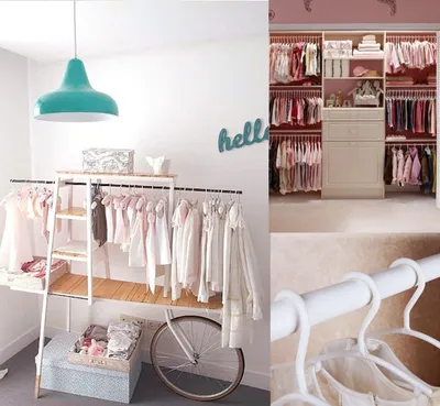Produktbild von 36 Stück Kinderkleiderbügel. Baby-Kleiderbügel für den Kleiderschrank - weiß