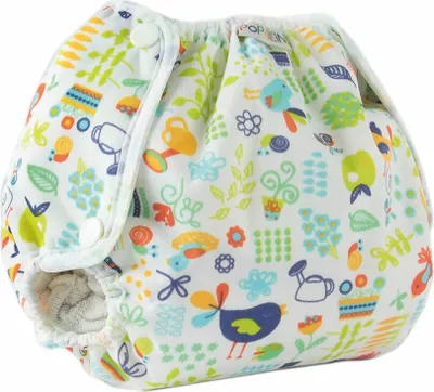 Produktbild von Popolini Überhose Vento Garden Tunes Druckknopf S 3-6 kg