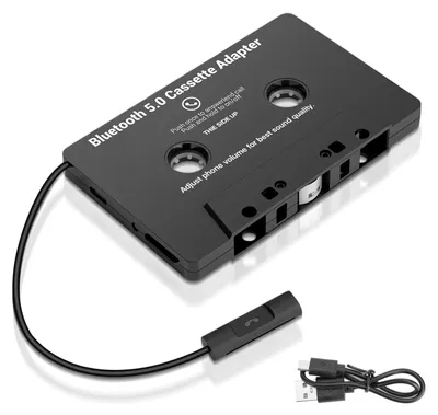 Bluetooth 5.0 Kassettenspieler-Adapter für Autoradio mit Mikrofon