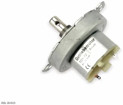 Produktbild von Gleichstrom-Getriebemotor TDY-12, 12 V-, 0,18 A, 30 U/min