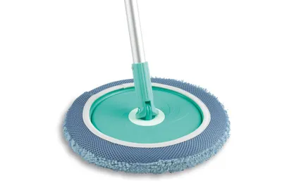 Produktbild von 2x Ersatzmopp Poliermop Spin Pro Bodenwischer Parkett Austausch Laminat
