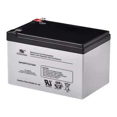 Produktbild von Sunstone 12V 12AH AGM Bleibatterie Stromspeicher F2 für USV Notstrom Solaranlage Alarmanlage