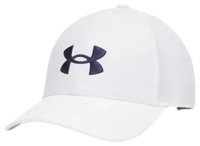 Image de Casquette Under Armour Drive Low Adjustable, blanche, taille unique