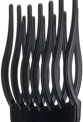 Produktbild von 1Pc High & Low Gear Kamm Einsatz Afro Haar Pick Großen Zahn Kamm Haar Gabel Kunststoff Locken Haar pinsel Anti-statische Haar Styling Werkzeug (Size: S)