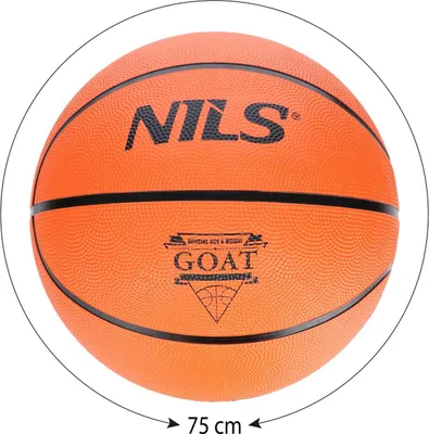 Obrázok produktu pre Basketbalová veľkosť 7, oranžová, odolný materiál
