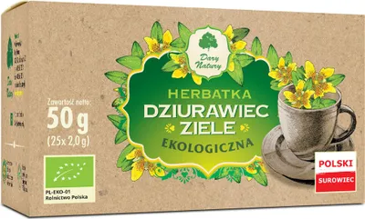 Produktbild von HERBATKA ZIELE DZIURAWCA  (25 x 2 g) 50 g - DARY NATURY