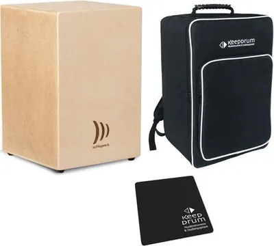 Immagine prodotto di Schlagwerk Cajon kit CBA10S con borsa e cuscinetto