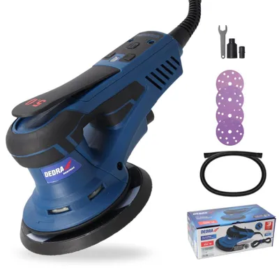 Produktbild von DEDRA Exzenterschleifer Exzenterschleifer 350W, Ø150mm – Bürstenlos, regelbare D
