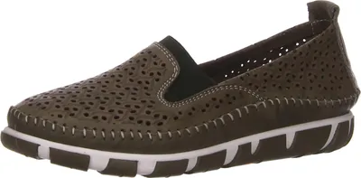 Produktbild von Gemini Slipper durchbrochen in grün, Gr. 36