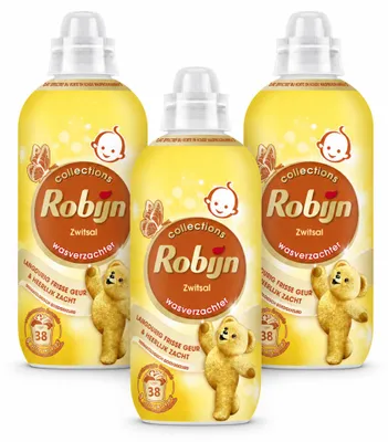 Produktbild von 3 x Robijn Wasverzachter Zwitsal Duft - 765 ml - Vorteilspackung - 3 Stücke
