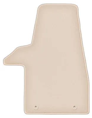Produktbild von DURBAN Beige Velours-Fahrerfußmatte für VW Transporter T6 Transporter 2 Sitzreihen (2015-2019)