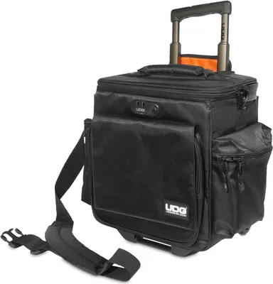 Zdjęcie produktu dla UDG 4500250, Pokrowiec w typie walizki na naóżkach, Płyty, Nylon, Czarny, Dowolna marka, Monochromatyczny
